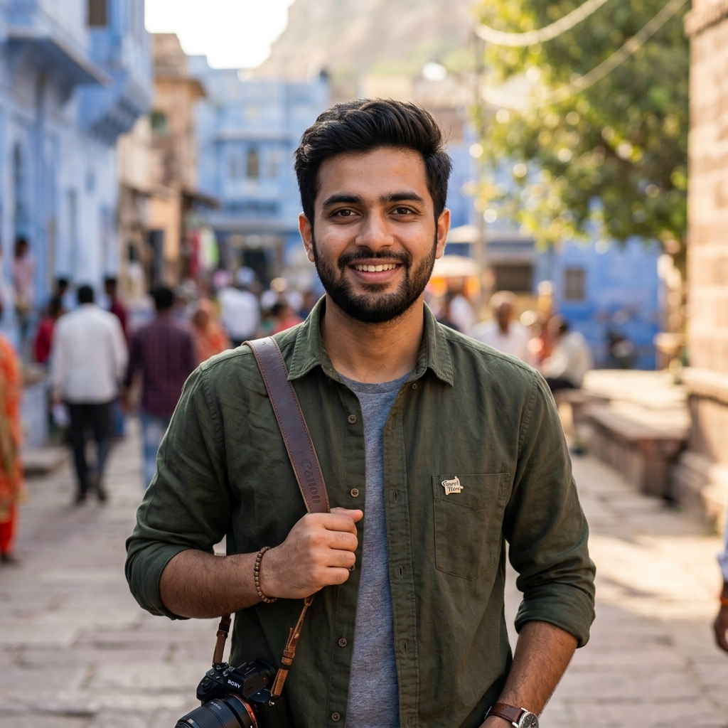 Rahul Verma, Pocket Globe travel writer portrait
